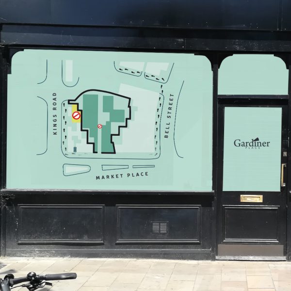 Gardiner Place map vinyl