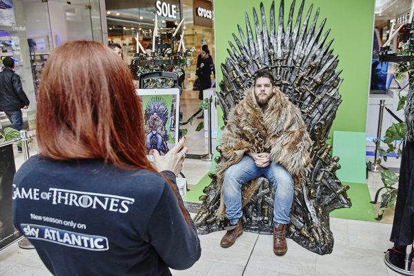 Game of Thrones Experiential event