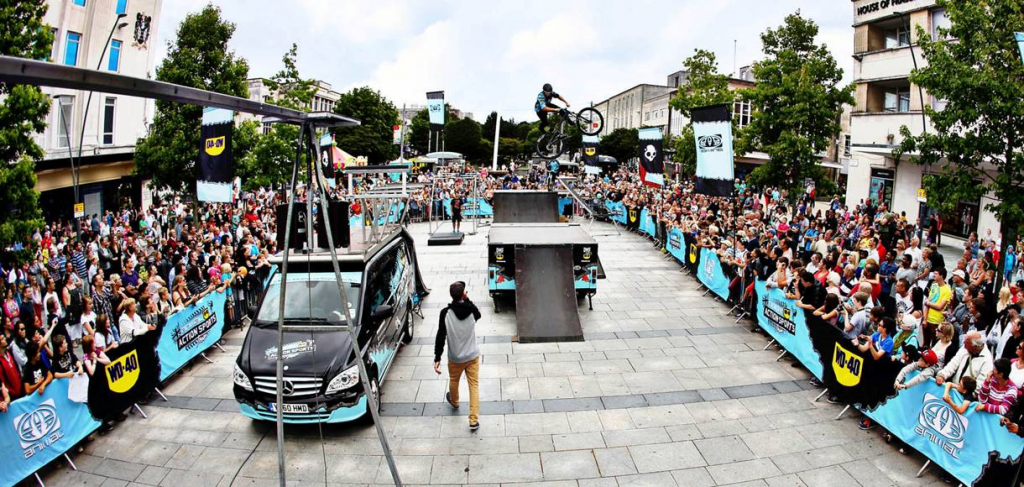 Plymouth Animal Experiential Marketing BMX event