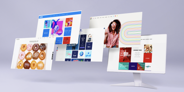 Website design pages