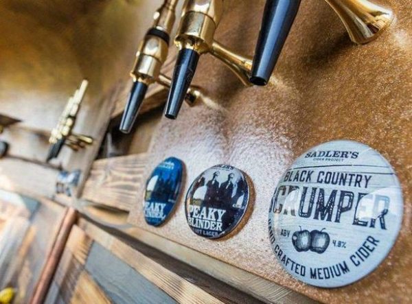 Peaky blinders beer on tap