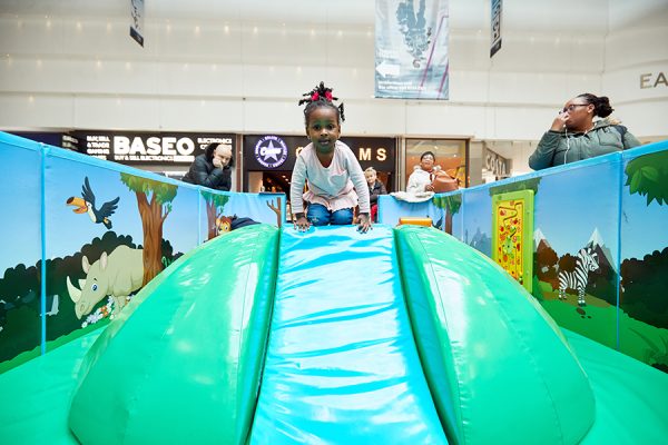 Stratford shopping centre indoor play area